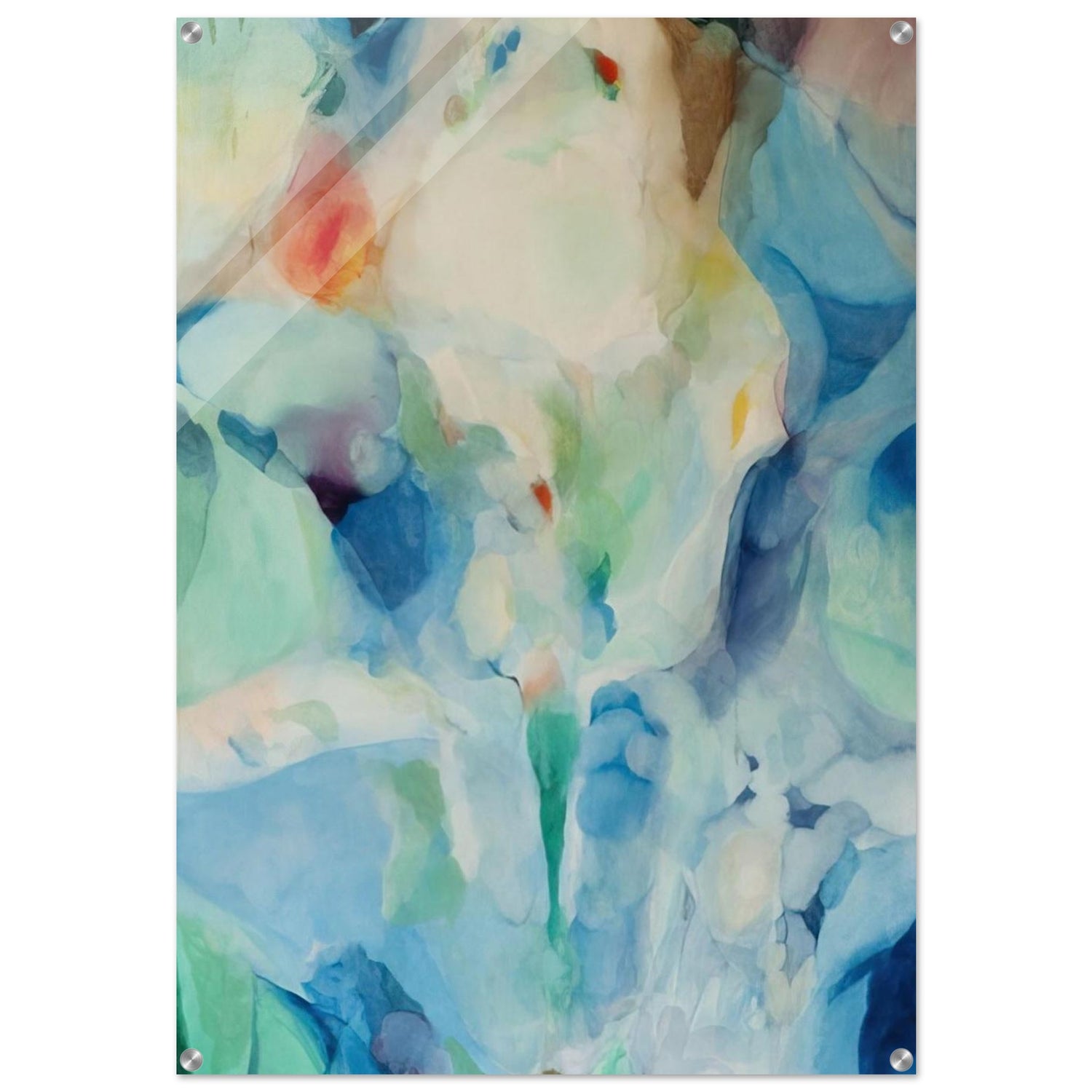 Before Songs - Alice Baber Acrylic Print - 70x100 cm / 28x40″ inches