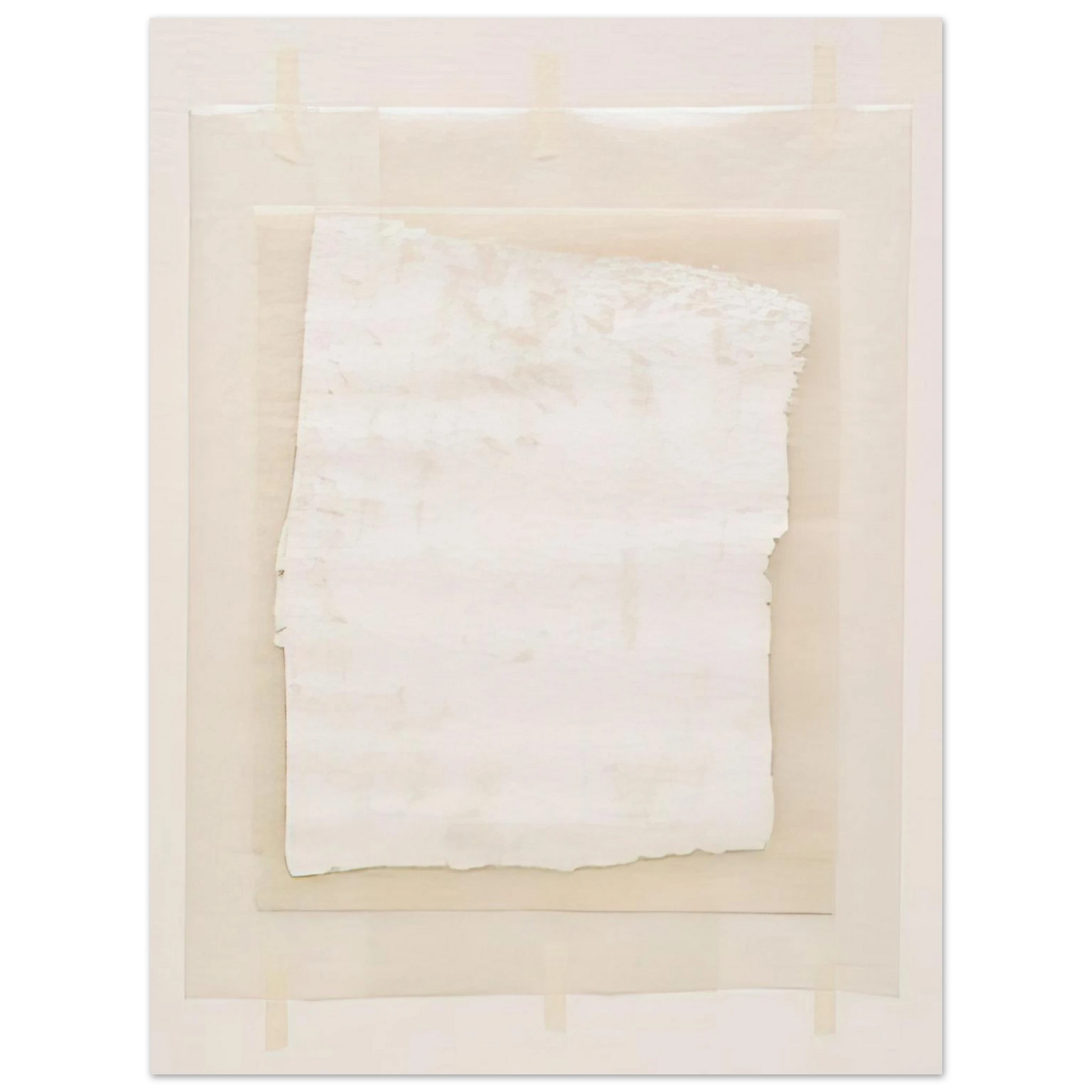 Robert Ryman - Surface Veil - 1970 Fine Art Poster - Default Title