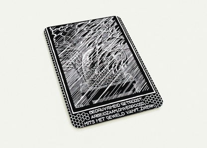 EMBLEMATA BEEHIVE By MC Escher Pack of 10 Post Cards | MC Escher Post Cards | A6 (10.5 x 14.8 cm) - 4.1 x 5.8 inches