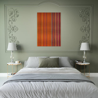 Equinox - 1965 - Gene Davis Brushed Aluminum Print - 70x100 cm / 28x40 inches | Gene Davis Aluminum Print | Gene Davis Prints