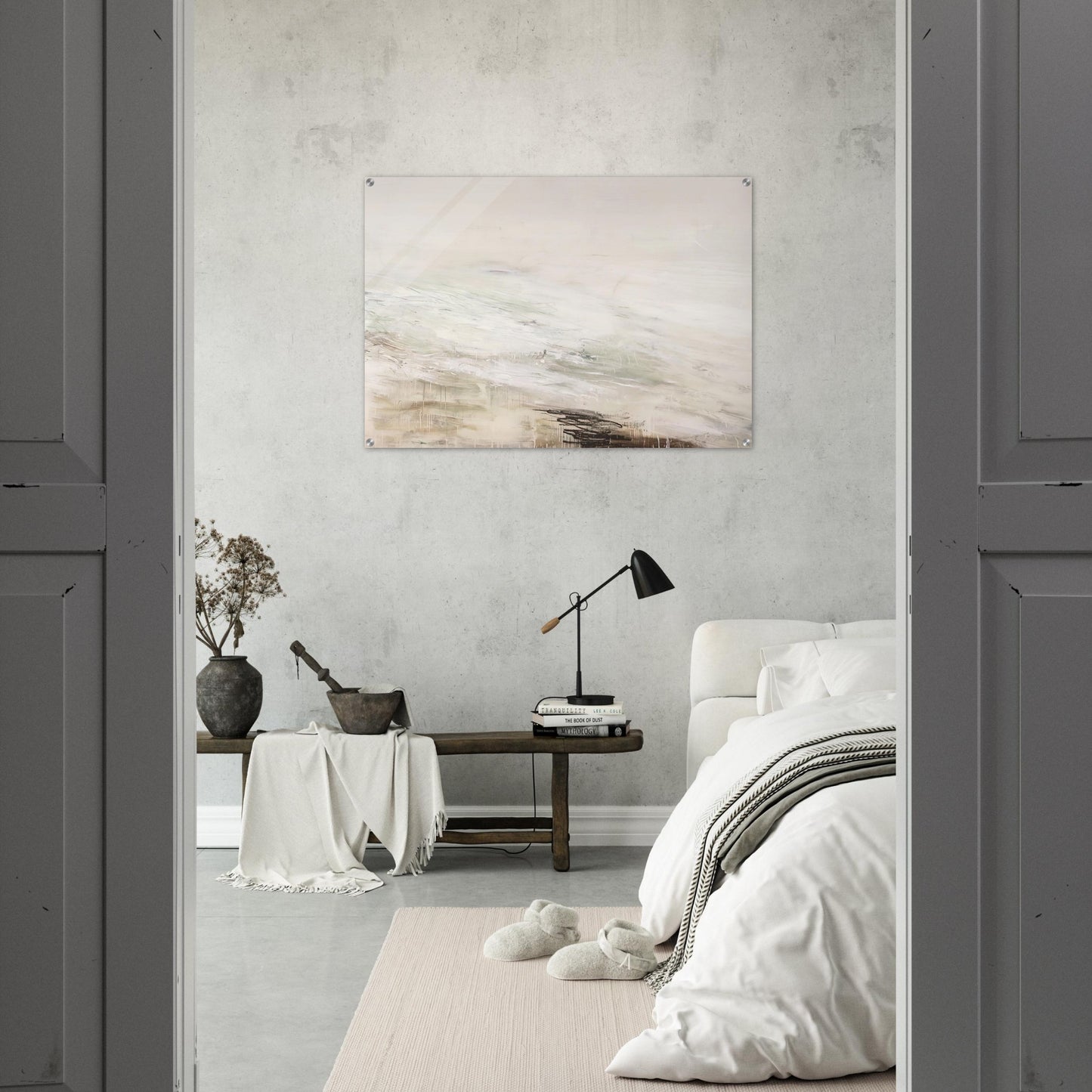 Hero and Leandro  A Painting in Four Parts  Part II - Cy Twombly Acrylic Print - 70x100 cm / 28x40″ inches | Cy Twombly Wall Art | Cy Twombly Prints