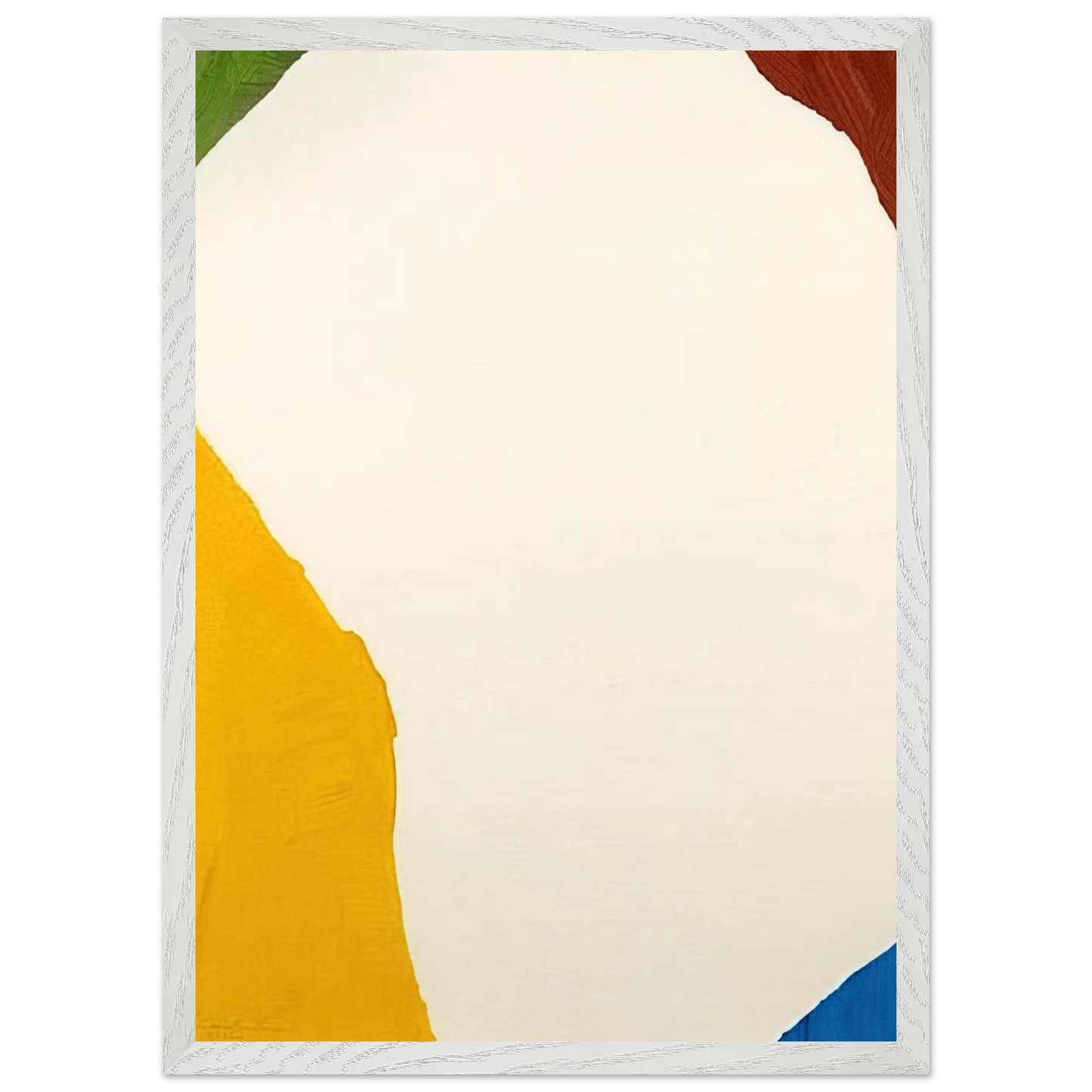 Helen Frankenthaler - Wind Directions - 1970 Wall art - A1 (59.4 x 84.1  cm) - Premium Wooden Framed Poster With Fine Art Paper - Wood frame