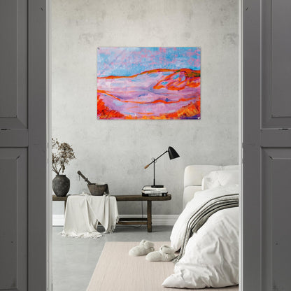 Dune IV - Piet Mondrian Acrylic Print - 70x100 cm / 28x40″ inches