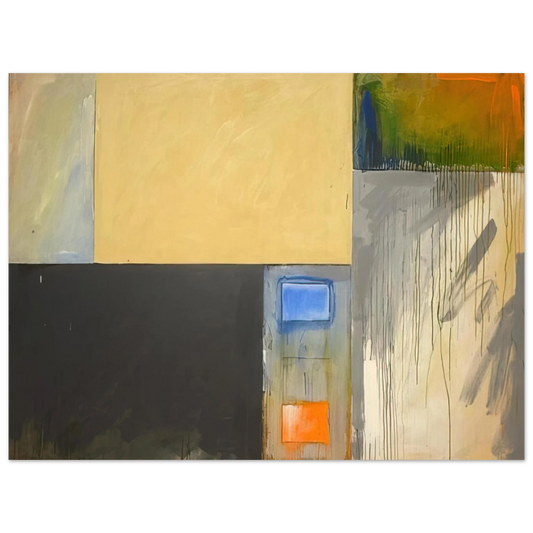 Mark Lancaster - ForsythHouston - Abstract Expressionism Fine Art Poster - Default Title