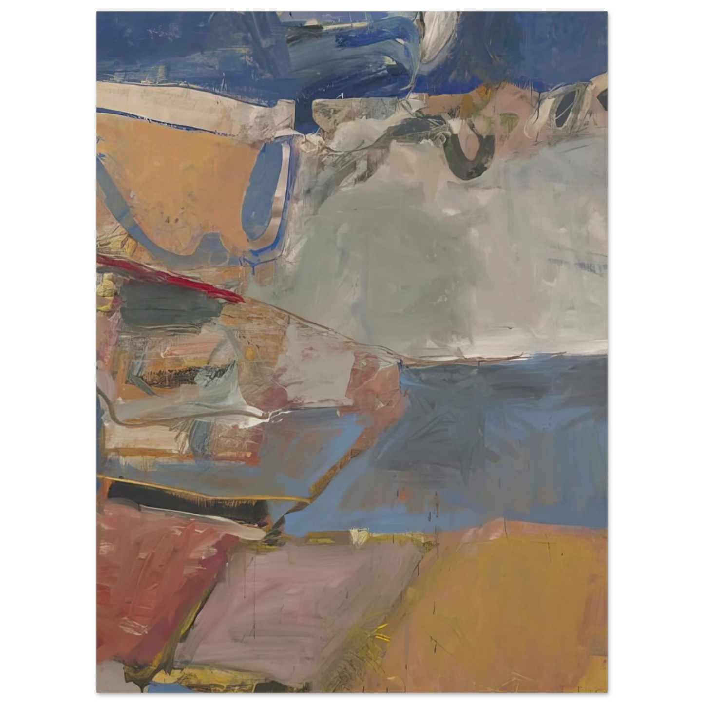 Richard Diebenkorn - Berkeley #22 Fine Art Poster - Default Title