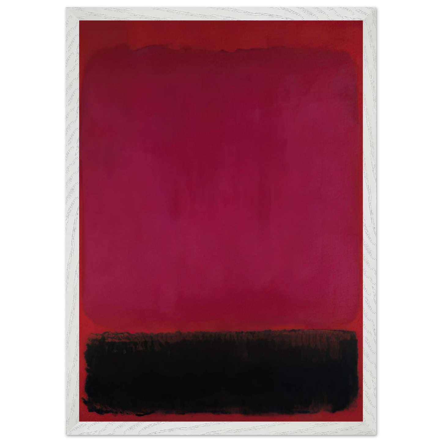 Helen Frankenthaler - Untitled - 1967 Wall art - 15x20 cm / 6x8 inches - Premium Wooden Framed Poster With Fine Art Paper - Wood frame