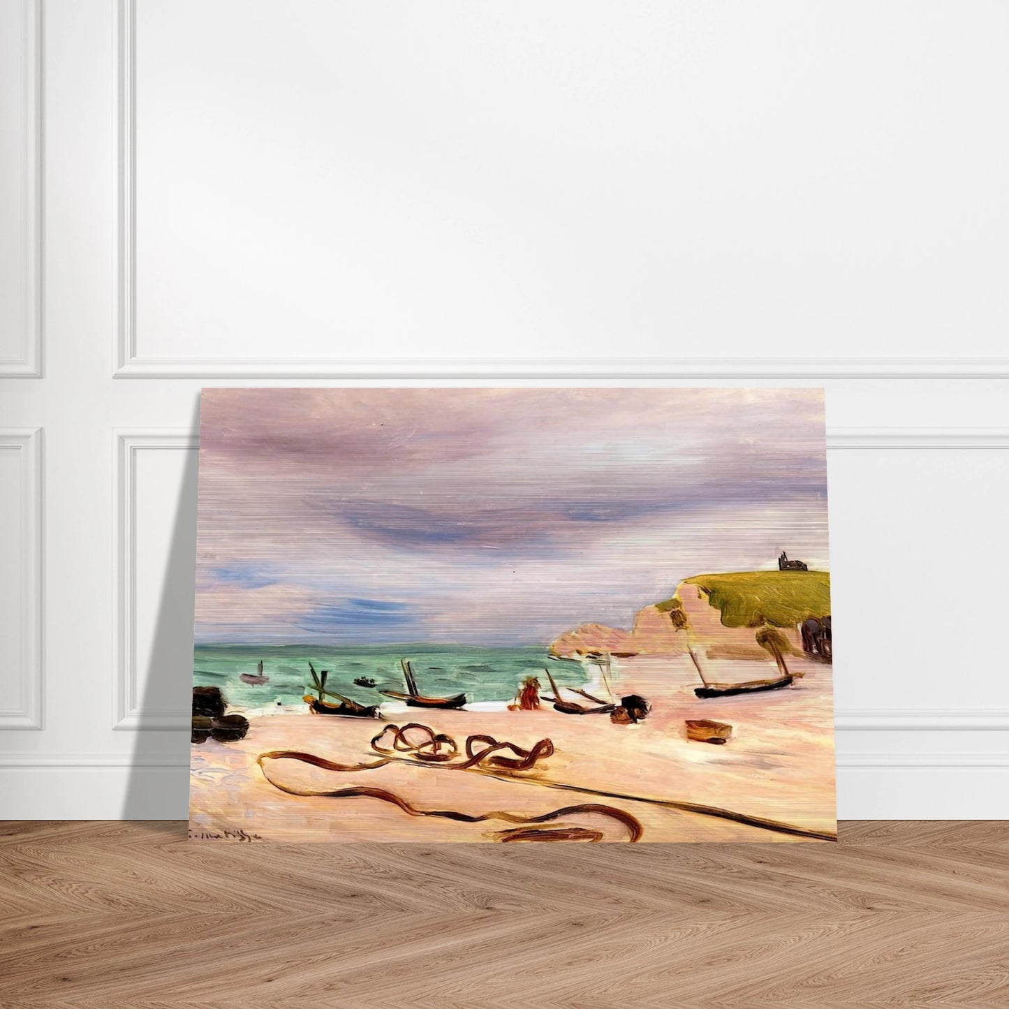 ROPES ON THE BEACH AT ETRETAT 1920 - Henri Matisse Brushed Aluminum Print - 70x100 cm / 28x40 inches | Henri Matisse Aluminum Print | Henri Matisse Prints