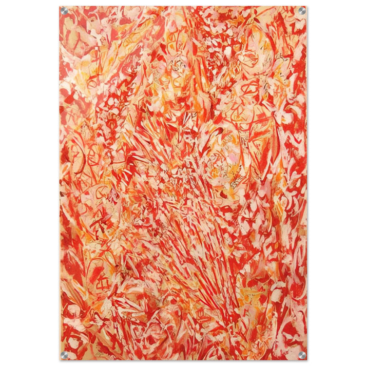 Summer Play - Lee Krasner Acrylic Print - 70x100 cm / 28x40″ inches | Lee Krasner Wall Art | Lee Krasner Prints