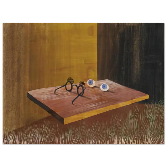 Remedios Varo - EYES ON THE TABLE 1938 Fine Art Poster - Default Title