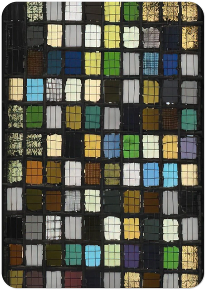 GRID MOUNTED 1921 By Josef Albers Pack of 10 Post Cards | Josef Albers Post Cards | A6 (10.5 x 14.8 cm) - 4.1 x 5.8 inches