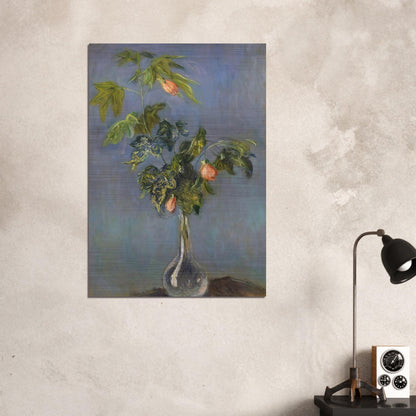 Flowers in a Vase - claude monet Brushed Aluminum Print - 70x100 cm / 28x40 inches | claude monet Aluminum Print | claude monet Prints