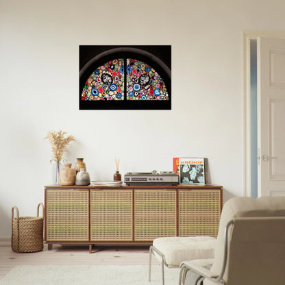 AHATFENSTER 2009 3 - Sigmar Polke Brushed Aluminum Print - 70x100 cm / 28x40 inches | Sigmar Polke Aluminum Print | Sigmar Polke Prints