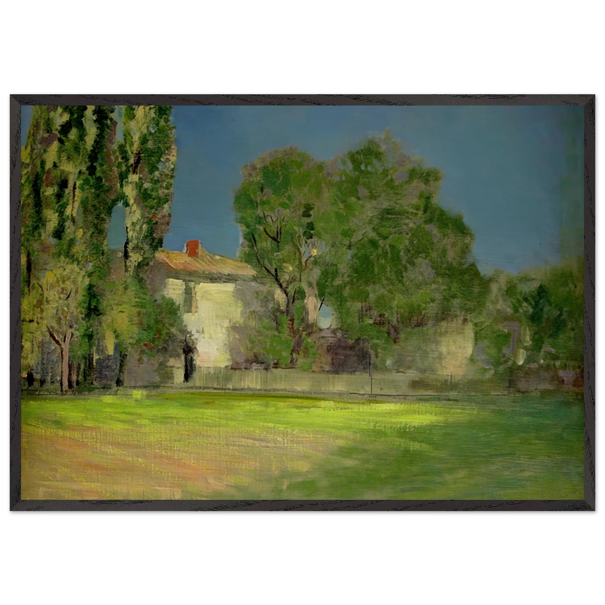 PEYRLEBADE 1888 - Odilon Redon Framed Art Print – Black Wooden Frame - Default Title - -Framed Art Print