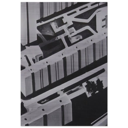 TOWNSCAPE SL 1969 0 - Gerhard Richter Brushed Aluminum Print - 70x100 cm / 28x40 inches | Gerhard Richter Aluminum Print | Gerhard Richter Prints