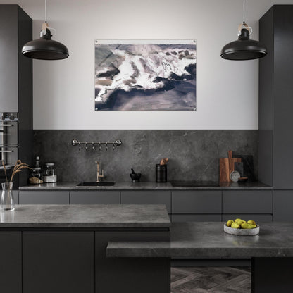 Off York Island - 1922 - John Marin Acrylic Print - 70x100 cm / 28x40″ inches | John Marin Wall Art | John Marin Prints