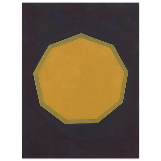 Sol LeWitt - Nine-Sided Figure Fine Art Poster - Default Title