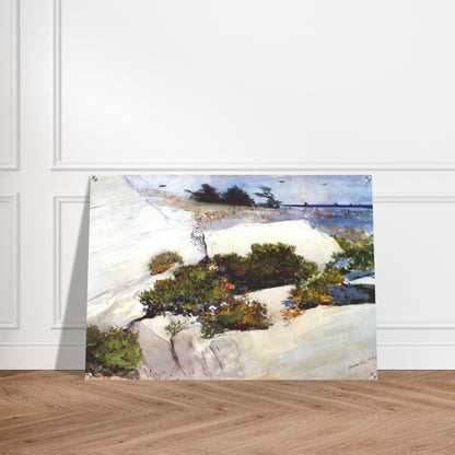 MAINE CLIFFS - Winslow Homer Acrylic Print - 70x100 cm / 28x40″ inches | Winslow Homer Wall Art | Winslow Homer Prints