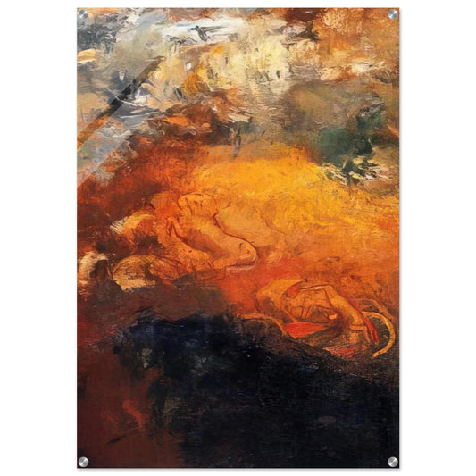 APOLLO S CHARIOT - Odilon Redon Acrylic Print - 70x100 cm / 28x40″ inches