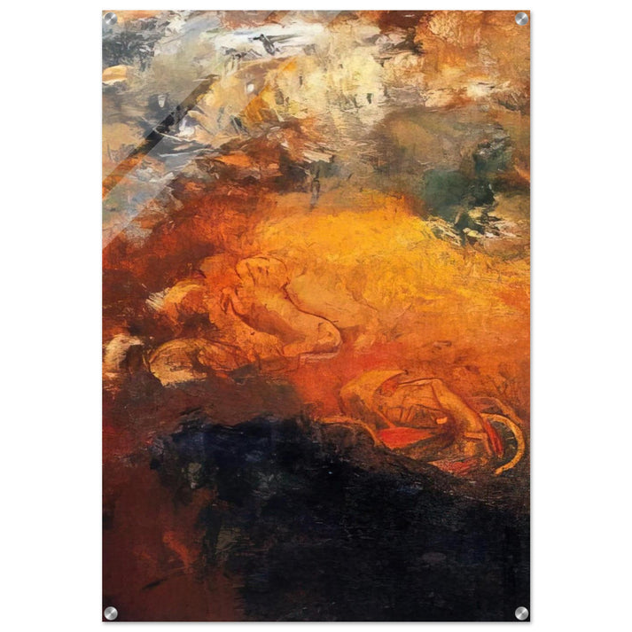 APOLLO S CHARIOT - Odilon Redon Acrylic Print - 70x100 cm / 28x40″ inches