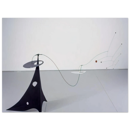 Alexander Calder - PARASITE 1947 Fine Art Poster - 13x18 cm / 5x7 inches