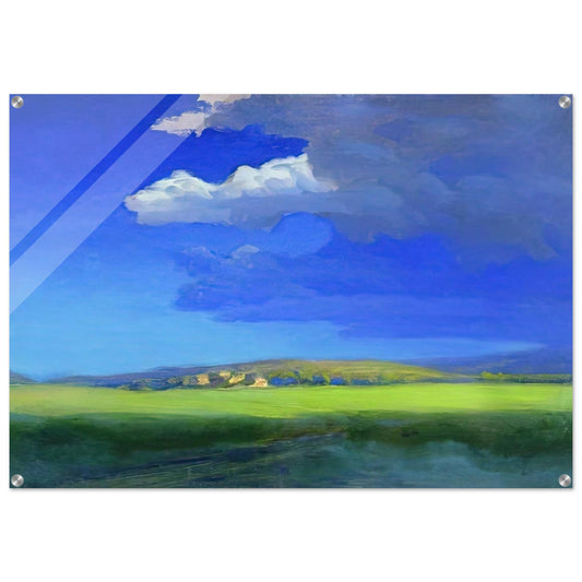 After the thunderstorm - Arkhyp Kuindzhi Acrylic Print - 70x100 cm / 28x40″ inches | Arkhyp Kuindzhi Wall Art | Arkhyp Kuindzhi Prints