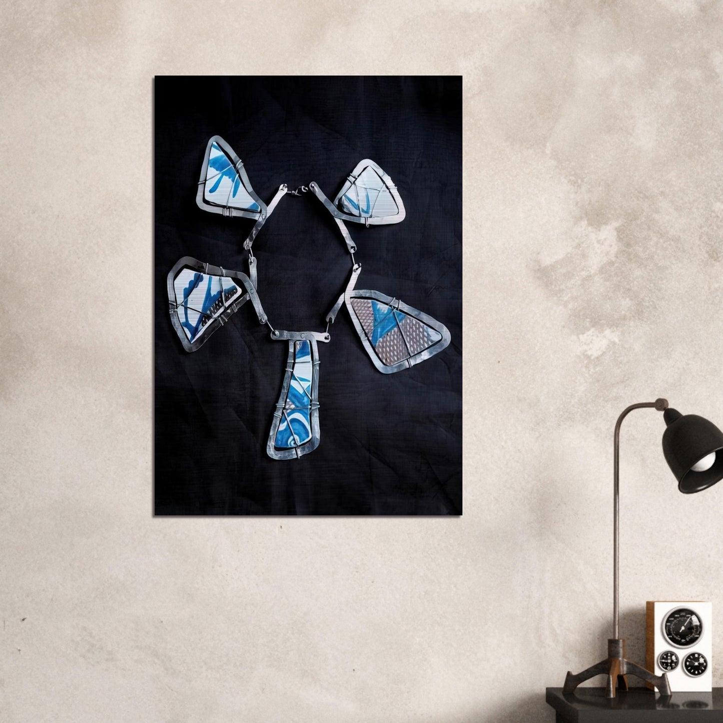 CAGED CROCKERY 1945 - Alexander Calder Brushed Aluminum Print - 70x100 cm / 28x40 inches | Alexander Calder Aluminum Print | Alexander Calder Prints