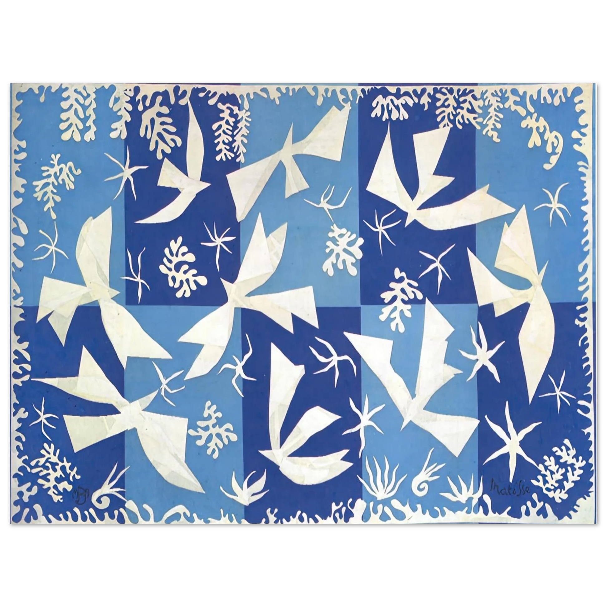 Henri Matisse - POLYNESIA THE SKY 1946 Fine Art Poster - Default Title