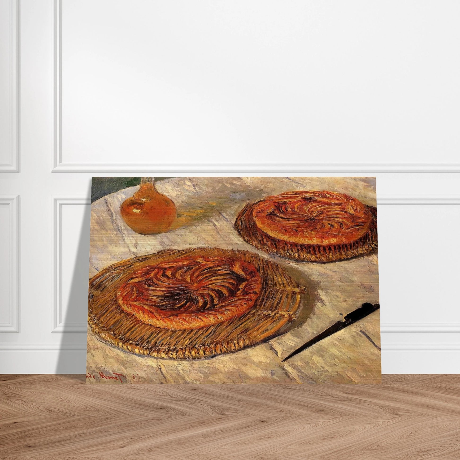The Galettes - claude monet Brushed Aluminum Print - 70x100 cm / 28x40 inches | claude monet Aluminum Print | claude monet Prints