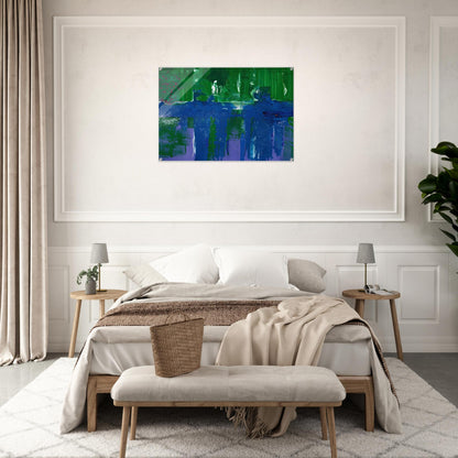 Grotto, 1990- - Helen Frankenthaler Acrylic Print - 70x100 cm / 28x40″ inches | Helen Frankenthaler Wall Art | Helen Frankenthaler Prints