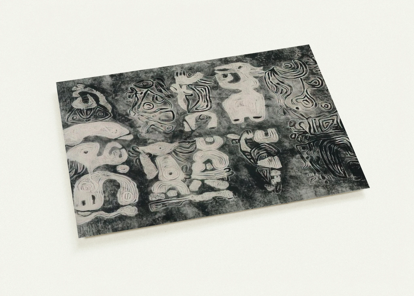 Gilgamesh By Karl Otto Gotz Pack of 10 Post Cards | Karl Otto Gotz Post Cards | A6 (10.5 x 14.8 cm) - 4.1 x 5.8 inches