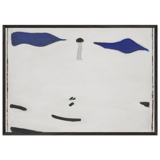 Fresh - 2007 N2 - Raoul De Keyser Framed Art Print – Black Wooden Frame - Default Title - -Framed Art Print