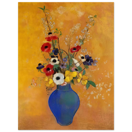 Odilon Redon - VASE OF FLOWERS 4 Fine Art Poster - Default Title