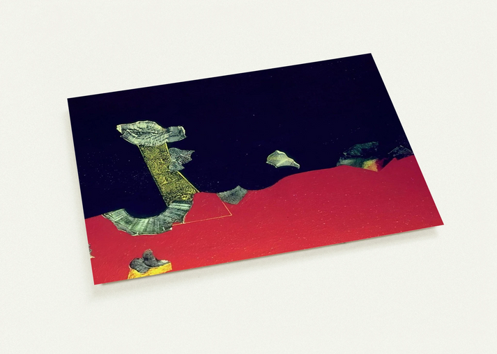 Landscape with shells By Max Ernst Pack of 10 Post Cards | Max Ernst Post Cards | A6 (10.5 x 14.8 cm) - 4.1 x 5.8 inches