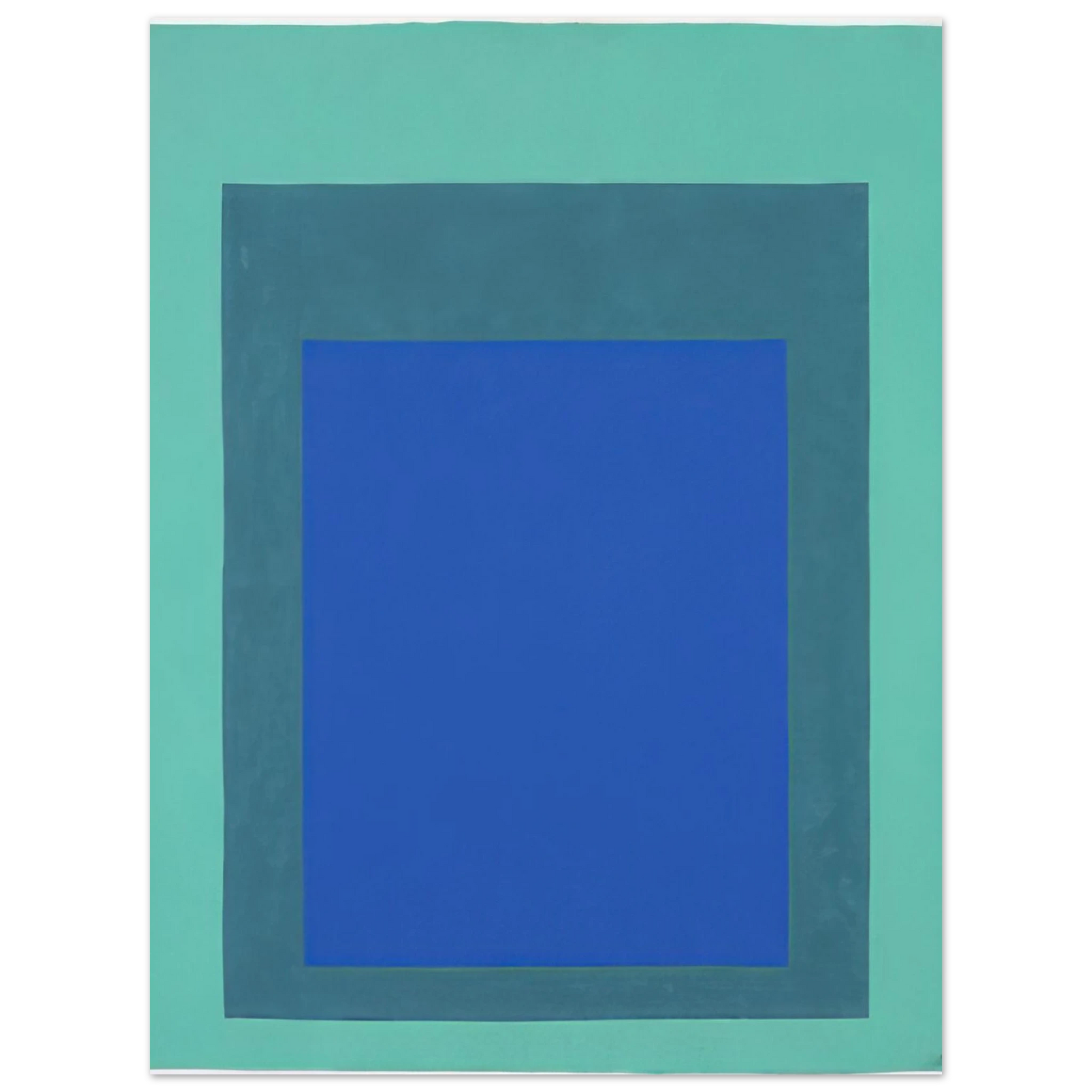 Josef Albers - HOMAGE TO THE SQUARE 1976 Fine Art Poster - Default Title