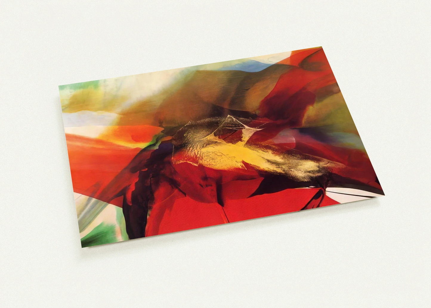 Phenomena Day of Zagorsk - 1966 By Paul Jenkins Pack of 10 Post Cards | Paul Jenkins Post Cards | A6 (10.5 x 14.8 cm) - 4.1 x 5.8 inches