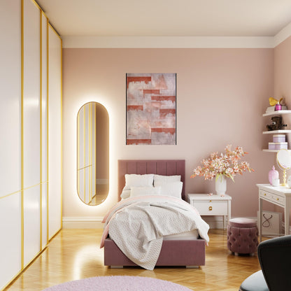 Red Window Study - Abstract Expressionism - Brice Marden Brushed Aluminum Print - 70x100 cm / 28x40 inches | Brice Marden Aluminum Print | Brice Marden Prints