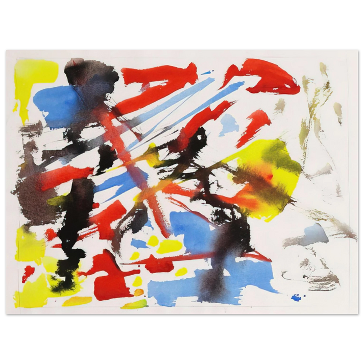 Ernst Wilhelm Nay - Farbspiele - 1952  75x100 cm / 30x40inches Fine Art Poster