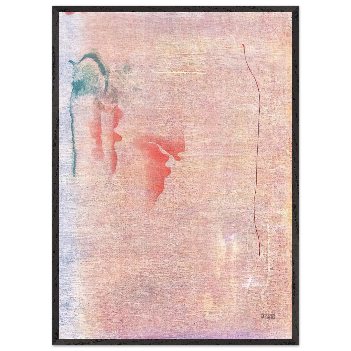 Helen Frankenthaler - Cedar Hill - 1983 Wall art - 50x70 cm / 20x28 inches - Fine Art Poster - -