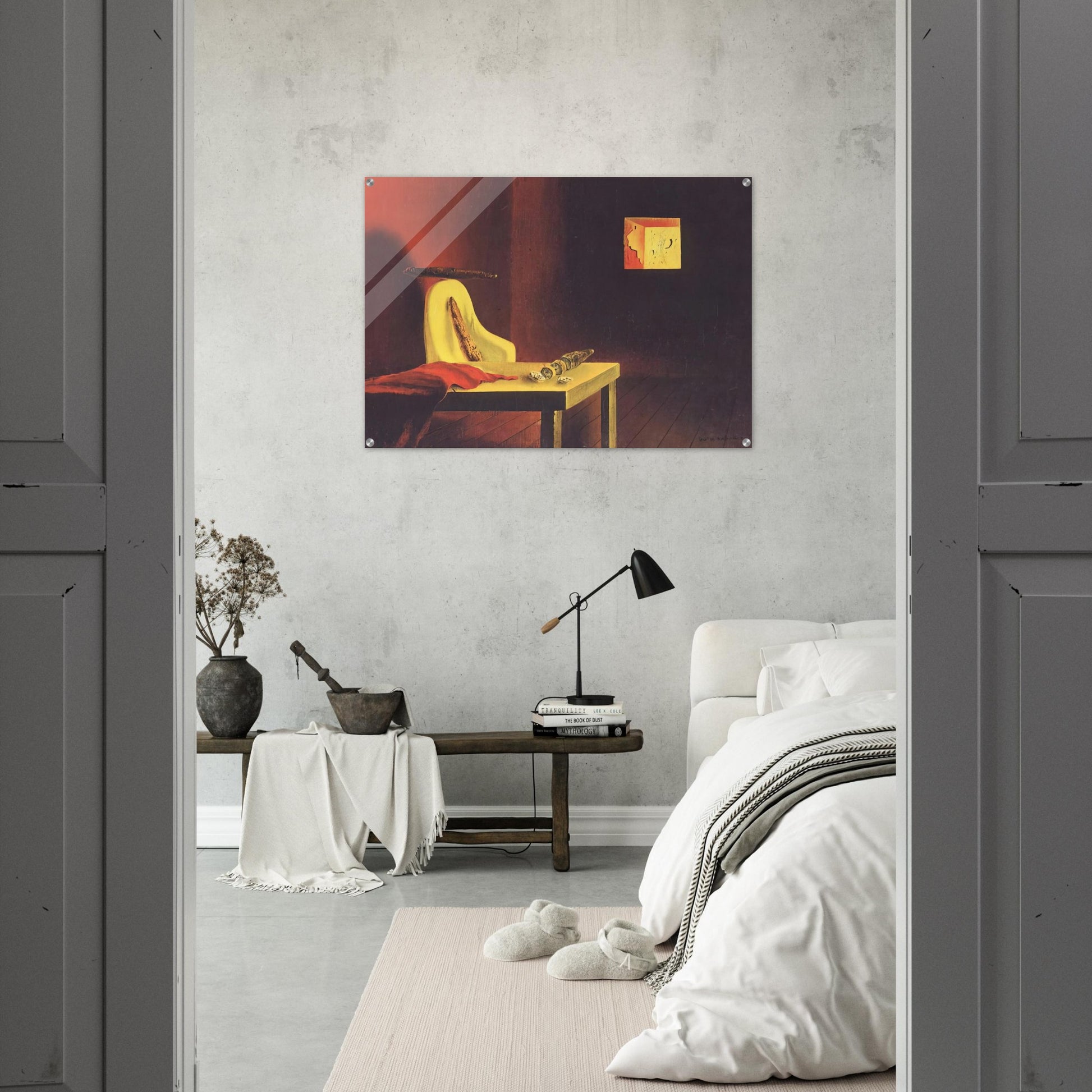 THE INVISIBLE MAN - Salvador Dali Acrylic Print - 70x100 cm / 28x40″ inches | Salvador Dali Wall Art | Salvador Dali Prints