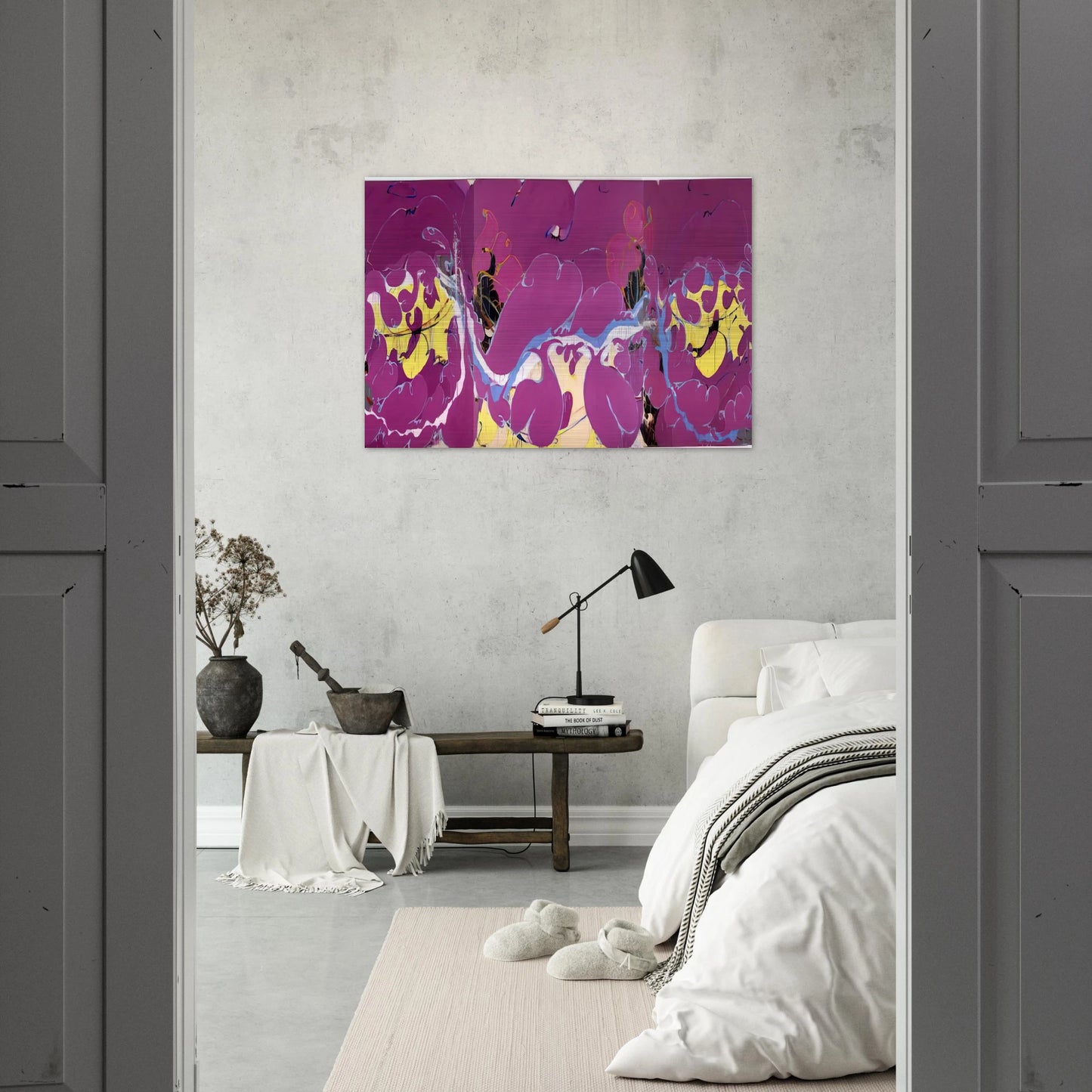 Easter Morning - 1979 - Norman Bluhm Brushed Aluminum Print - 70x100 cm / 28x40 inches | Norman Bluhm Aluminum Print | Norman Bluhm Prints