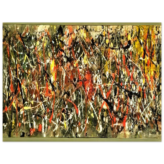 Jackson Pollock - NUMBER 25 Fine Art Poster - Default Title