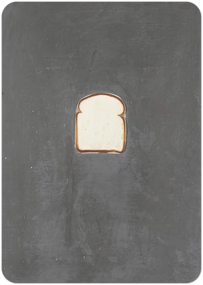 BREAD 1969 By Jasper Johns Pack of 10 Post Cards | Jasper Johns Post Cards | A6 (10.5 x 14.8 cm) - 4.1 x 5.8 inches