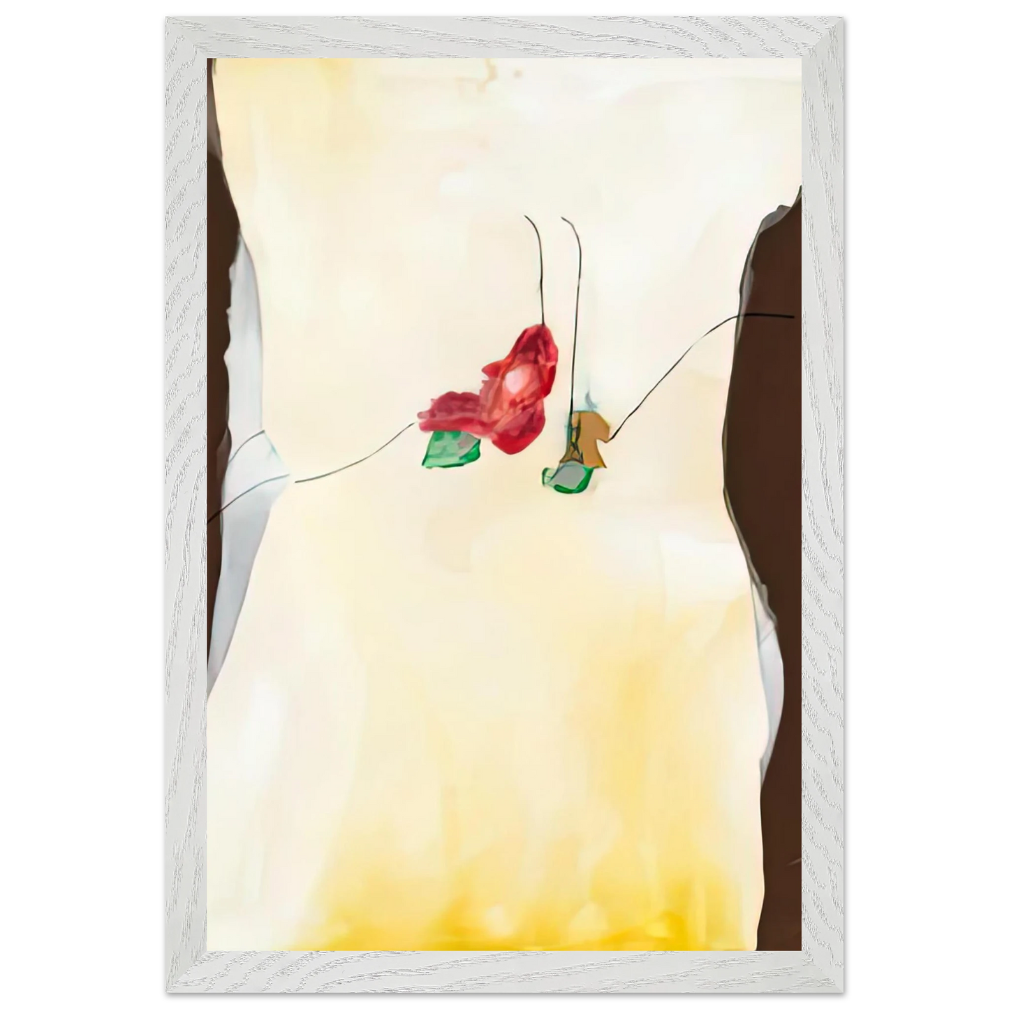 Helen Frankenthaler - Chill Factor, 1973- Wall Art - 28x40 inches / 70x70 cm - Canvas (Imperial) - -