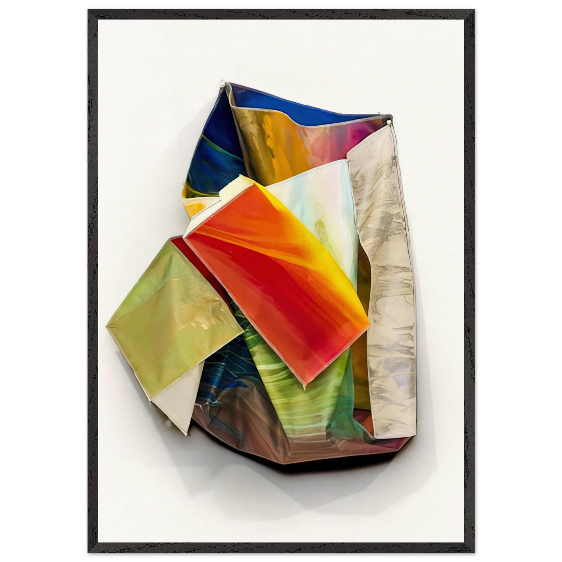 Sac 2 - Sam Gilliam Framed Art Print – Black Wooden Frame - Default Title - -Framed Art Print