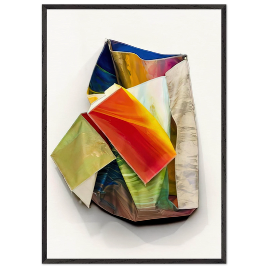 Sac 2 - Sam Gilliam Framed Art Print – Black Wooden Frame - Default Title - -Framed Art Print
