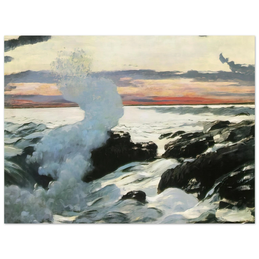 Winslow Homer - WEST POINT PROUT S NECK Fine Art Poster - Default Title