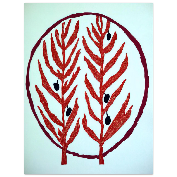 Louise Bourgeois - THE OLIVE BRANCH 2004  75x100 cm / 30x40inches Fine Art Poster