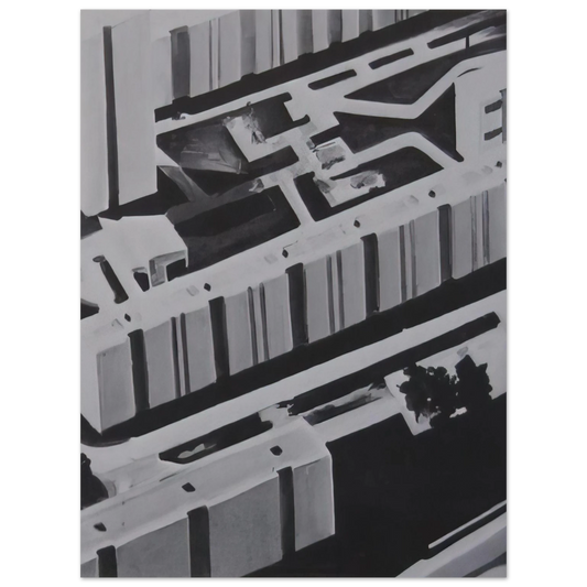 Gerhard Richter - TOWNSCAPE SL 1969 0 Fine Art Poster - Default Title