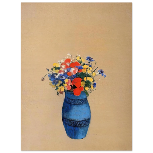 Odilon Redon - VASE OF FLOWERS 6 Fine Art Poster - Default Title