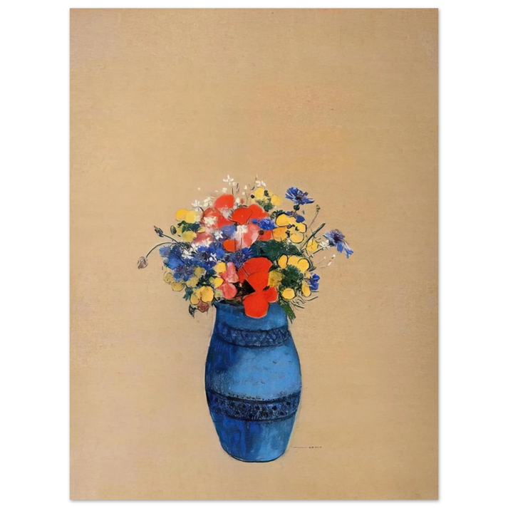 Odilon Redon - VASE OF FLOWERS 6  75x100 cm / 30x40inches Fine Art Poster